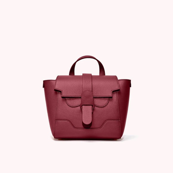 Senreve Handbags - Senreve mini maestra bag in red / merlot